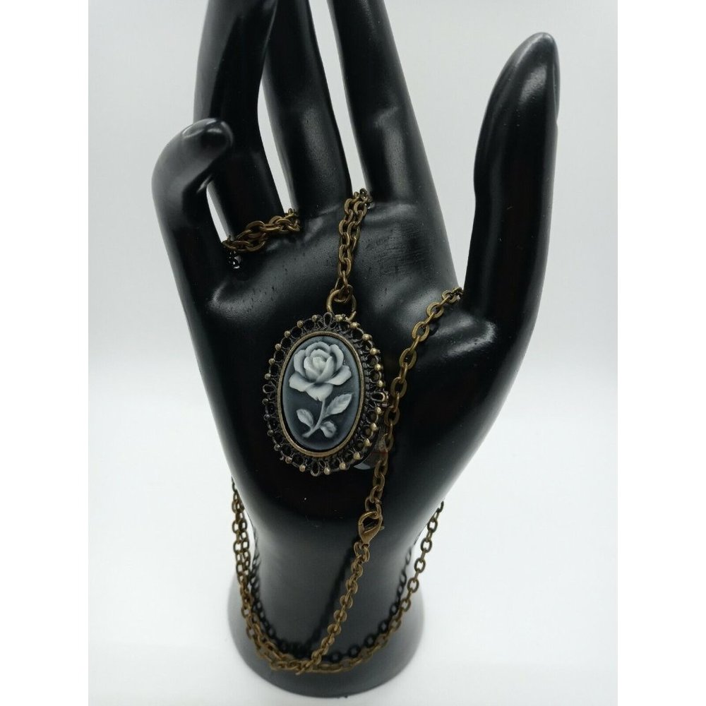 Strada Cameo Watch Necklace